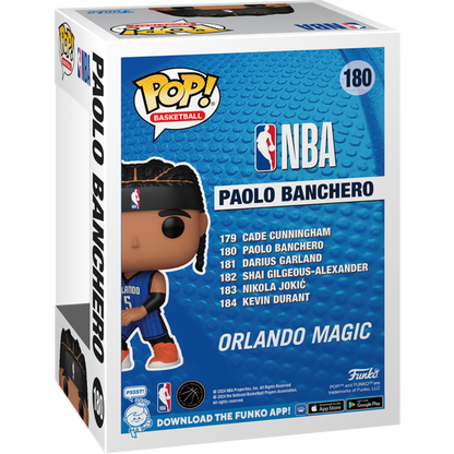 Paolo Banchero Orlando Magic Icon Edition NBA Pop Vinyl