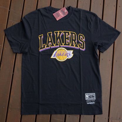 L.A. LAKERS VINTAGE KEYLINE LOGO TEE