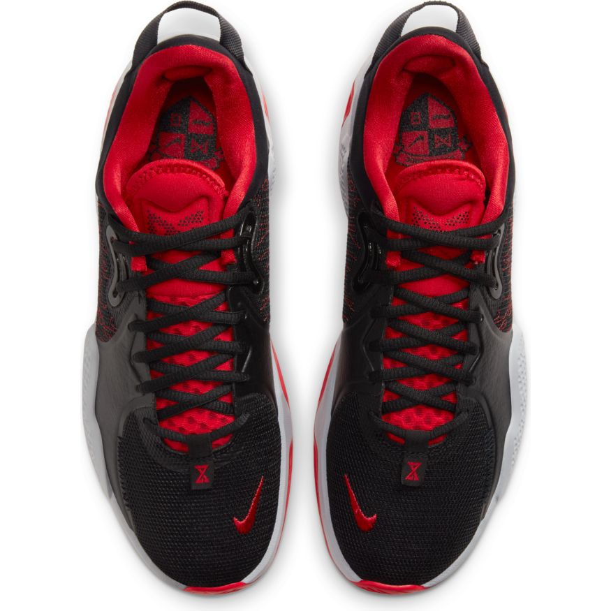 Nike PG 5 "Black University Red White"