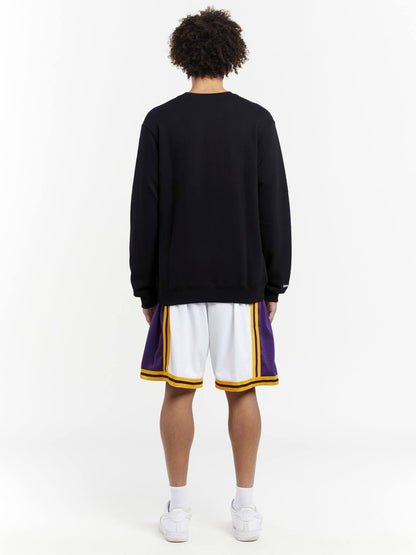 L.A LAKERS BASIC TEAM LOGO CREW