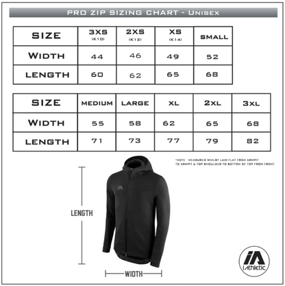 iAthletic Pro Zip Hoodie - Royal