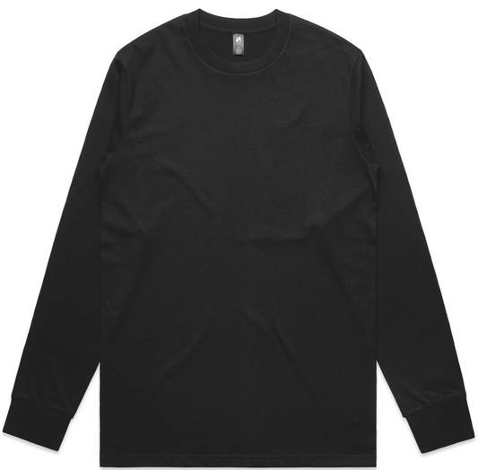 iAthletic Cotton Long Sleeve Tee - Black
